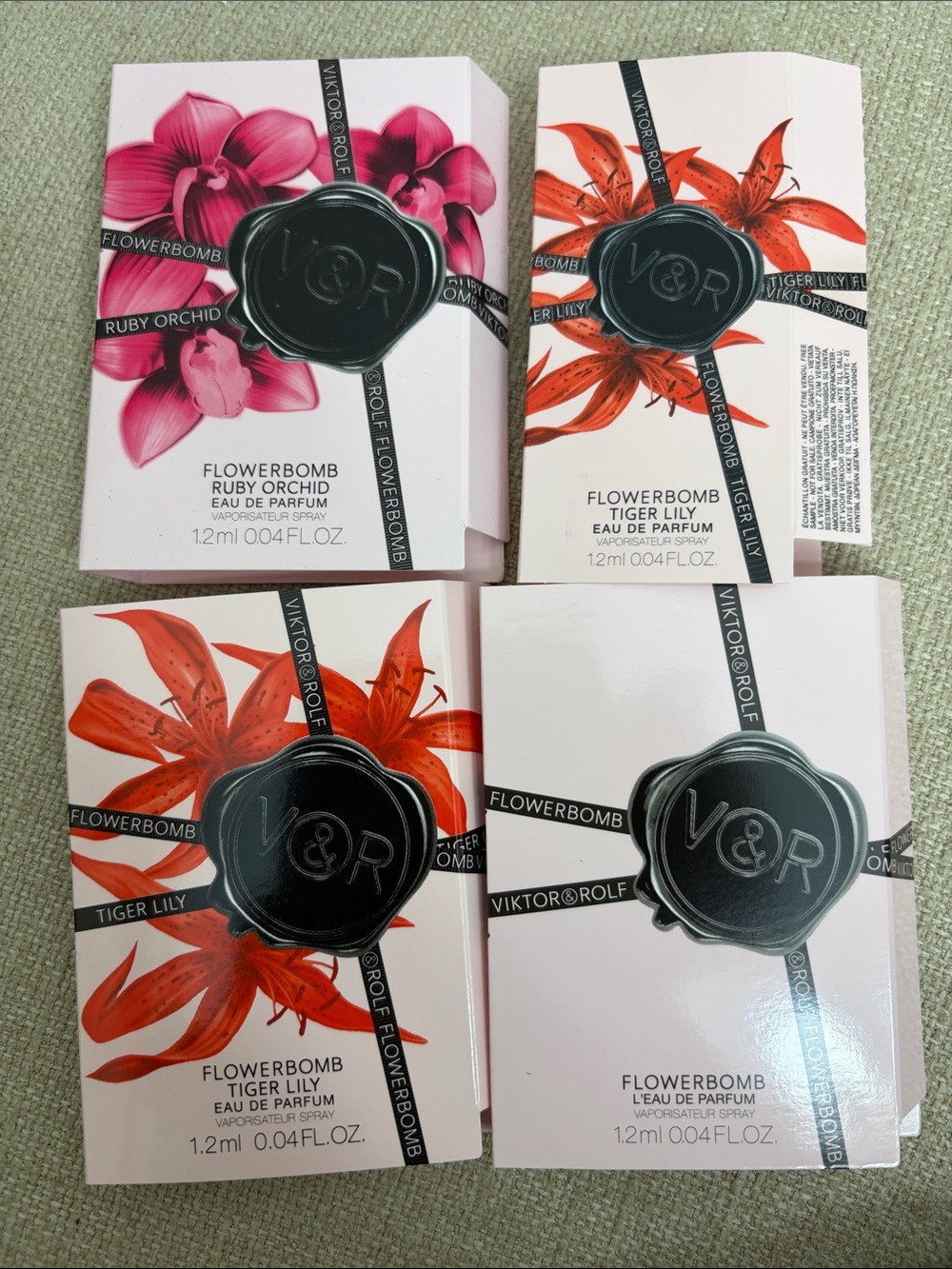 4pcs sample